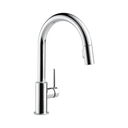 Delta 9159 Trinsic Single Handle Pull Down Kitchen Faucet Chrome 1