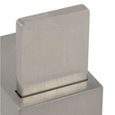 Laloo K9382BN Karre II Robe Hook Brushed Nickel 2