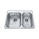 Kindred RCL2027R-1 Reginox Combination Sink Stainless Steel 1