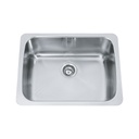 Kindred NS1925U-9 Single Bowl Undermount Sink Stainless Steel 1