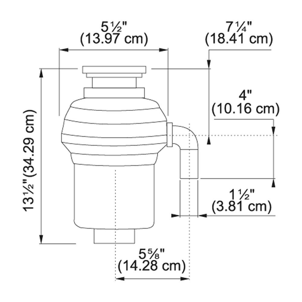 Kindred KWD50C1-EZ 1/2 HP Waste Disposer 2