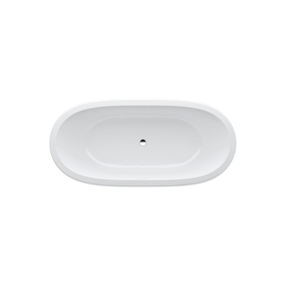 Laufen 245972 Alessi One Freestanding Bathtub White 2