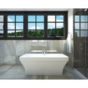 Mirolin CF2005 Cruz 60" x 33" Freestanding Tub 1