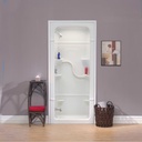 Mirolin SH33L/R Madison 3 Multi Shower Stall White 1