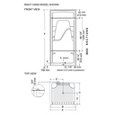 Mirolin SH33L/R Madison 3 Multi Shower Stall White 2