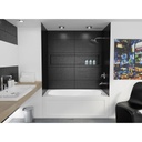 Mirolin TA7236R Right-Hand Drain Tucson III Skirted Bath White 1