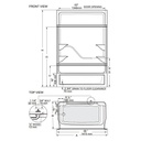 Mirolin PT520L/R Parker 20 Tub Shower White 2