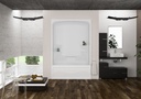 Mirolin TS5L Liberty Tub Shower White 1