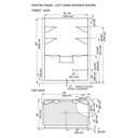 Mirolin MEL5CLS-RS Melrose 5 Shower Stall With Seat White 2