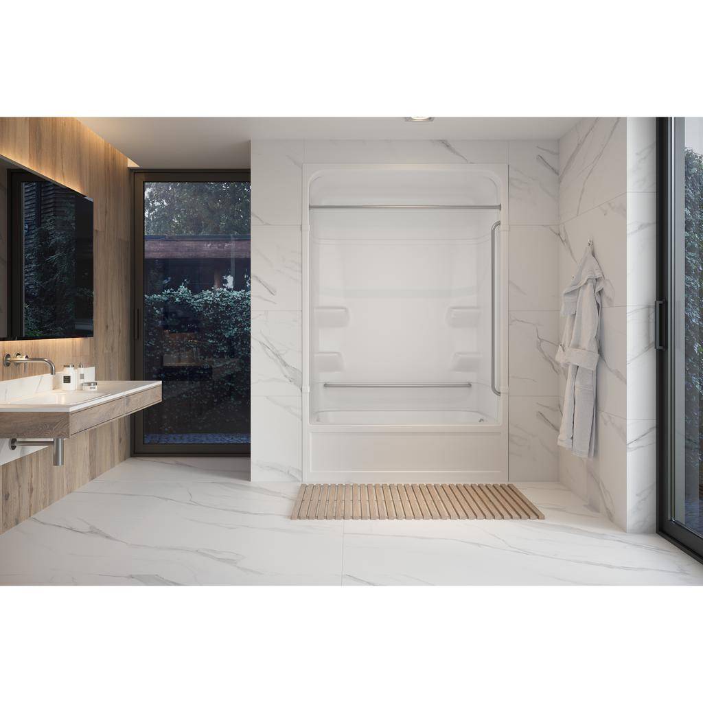 Mirolin RBF516 Riverdale Barrier Free Tub Shower Left Drain 1