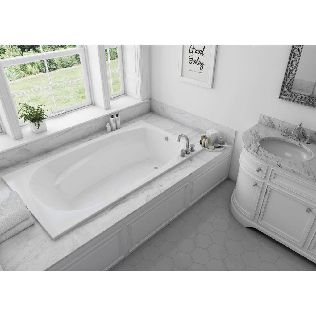Mirolin H7242AW Hudson 6 Drop In Whirlpool Side Foot Jets 1