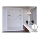 Mirolin SH53 Madison 5 Multi Piece Shower Stall Without Seat Left 1