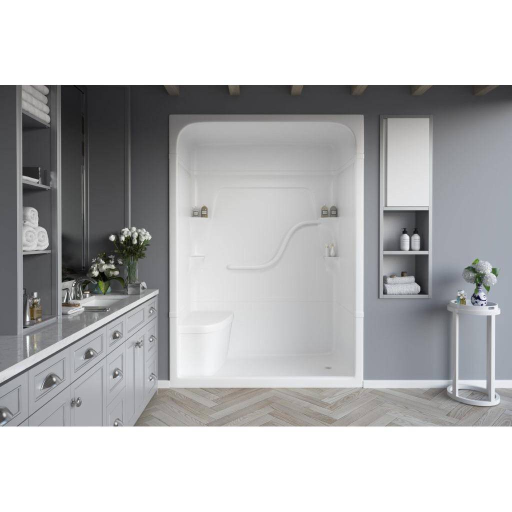 Mirolin FS53 Free Living Madison 5 Multi White Bars With Seat Left 1