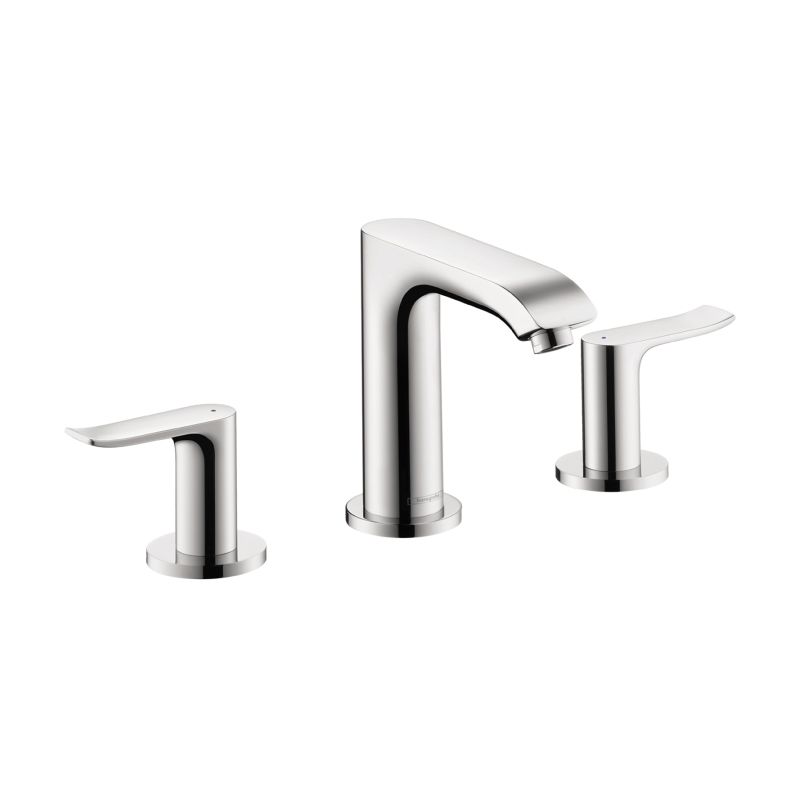 Hansgrohe 31083001 Metris 100 Widespread Faucet Chrome 1