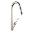 Hansgrohe 10821801 Axor Starck Higharc Kitchen Faucet Steel Optik 1