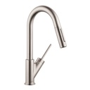 Hansgrohe 10824801 Axor Starck Higharc Prep Kitchen Faucet Steel Optik 1
