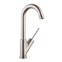 Hansgrohe 10826801 Axor Starck Bar Kitchen Faucet Steel Optik 1