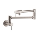 Hansgrohe 10859801 Axor Starck Wall Mounted Pot Filler Steel Optik 1