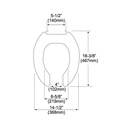 TOTO SC134 Commercial Toilet Seat 2