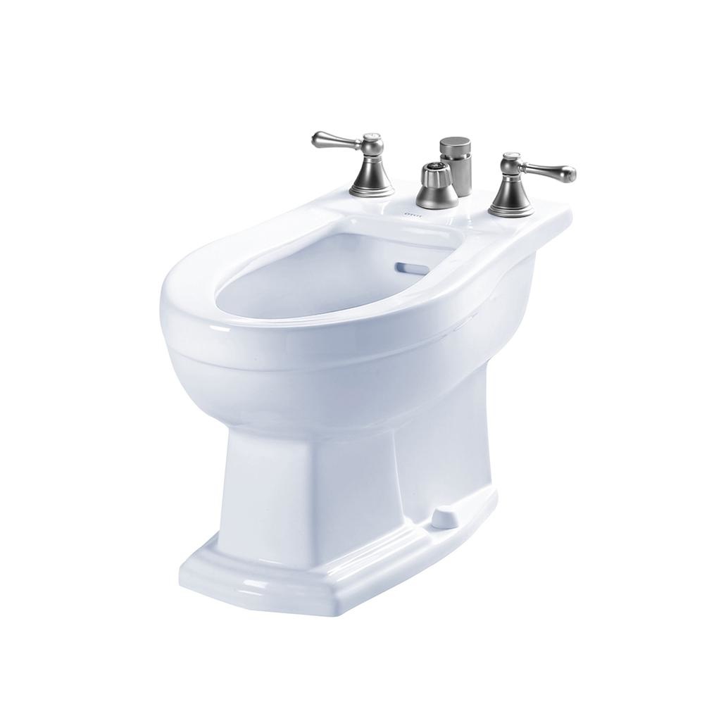 TOTO BT784B Clayton Vertical Spray Bidet Cotton 3
