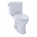 TOTO CST454CEFG Drake II Two Piece Elongated Toilet Cotton 1