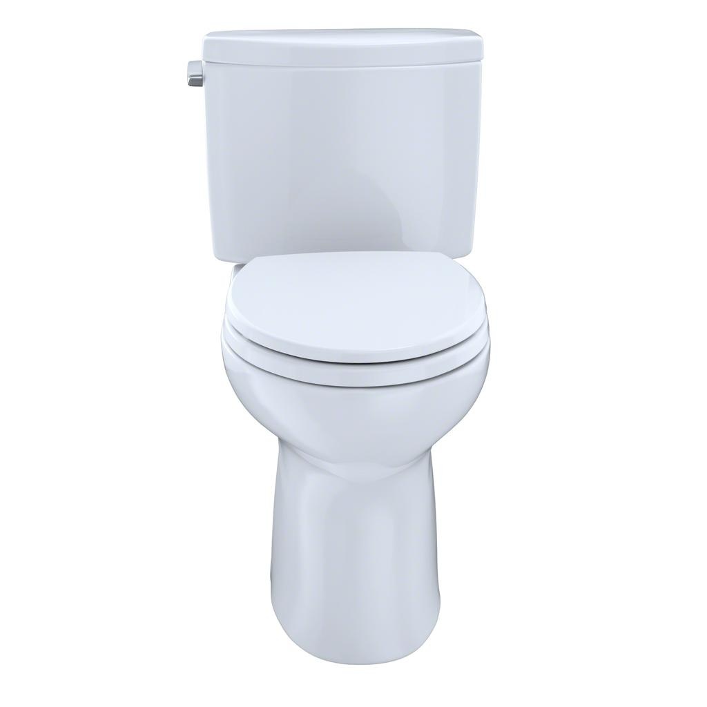 TOTO CST454CEFG Drake II Two Piece Elongated Toilet Cotton 3