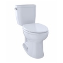 TOTO CST244EF Entrada Elongated Toilet Cotton 1