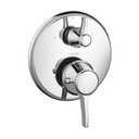 Hansgrohe 15753001 C Thermostatic Trim With Volume Control & Diverter Chrome 1