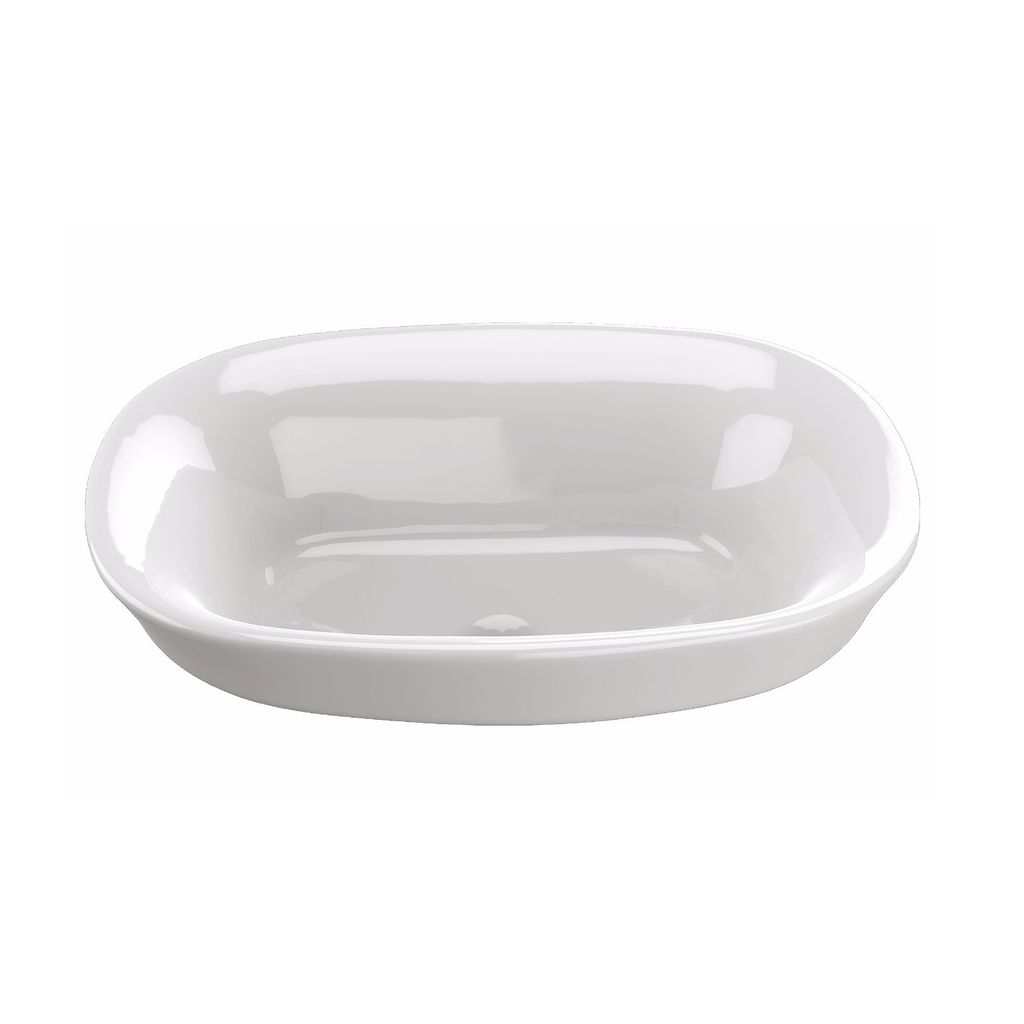 TOTO LT480G Maris Semi-Recessed Vessel Lavatory Sink Cotton 1