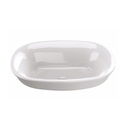 TOTO LT480G Maris Semi-Recessed Vessel Lavatory Sink Cotton 1