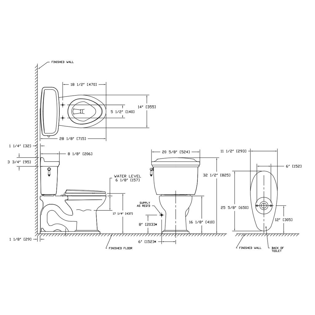 TOTO CST754EF Eco Dartmouth Two Piece Elongated Toilet Cotton 2