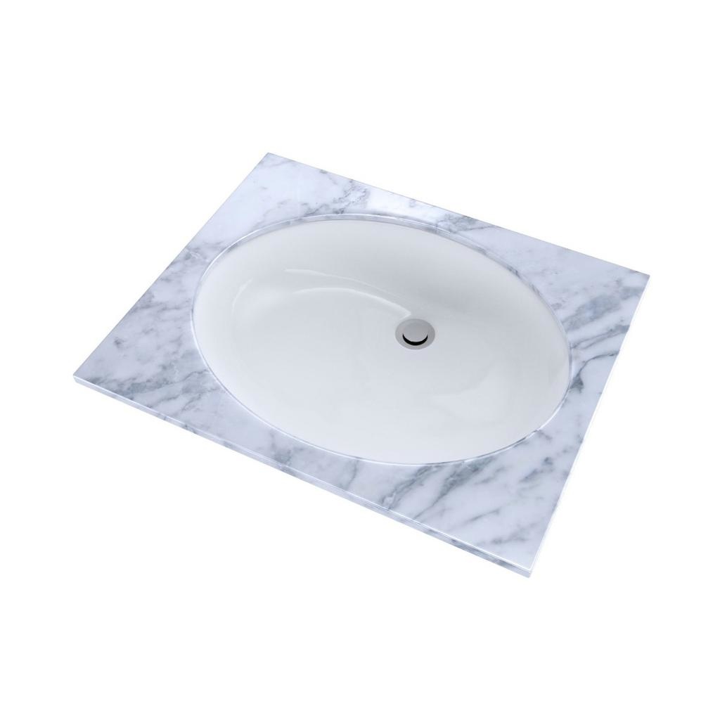 TOTO LT587 Undercounter Lavatory Cotton 1