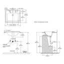 TOTO LT53101 Promenade Self Rimming Lavatory 3