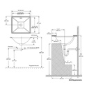 TOTO LT624G12 Legato Undercounter Lavatory 3