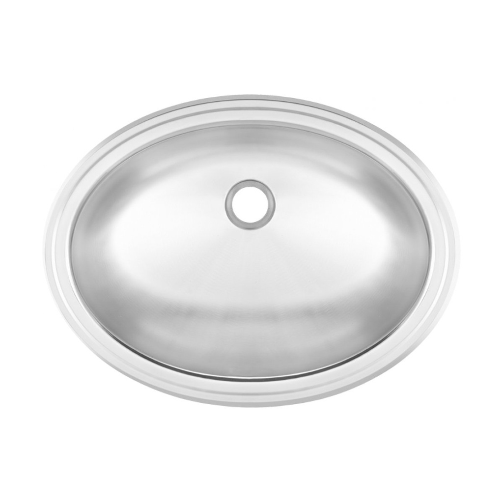 Franke V1418-5 Vanity Basin No Ledge 18 Gauge Stainless Steel