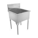 Franke SL2424-1-2 Classic Series 16 Gauge Single Sink