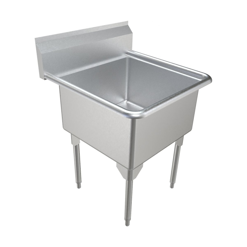 Franke RSL2424-1 Restaurant Series 16 Gauge Single Sink