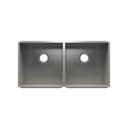 Julien 003642 Urbanedge Sink Undermount Double L18X18X10 R18X18X10