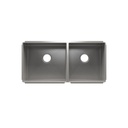 Julien 003947 J7 Sink Undermount Double L18X16X8 R15X16X8