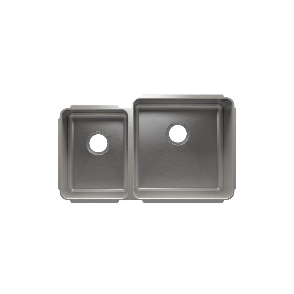 Julien 003234 Classic Sink Undermount Double L12X16X8 R18X18X10