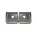 Julien 003283 Classic Sink Undermount Double L18X16X8 R18X16X8