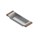 Julien 205221 Tray For 17In Sink Walnut Handles 6X18X2-1/4
