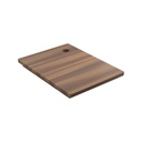 Julien 210060 Cutting Board For Fira Sink With Ledge Walnut 12-3/4X17-1/4X1-1/2