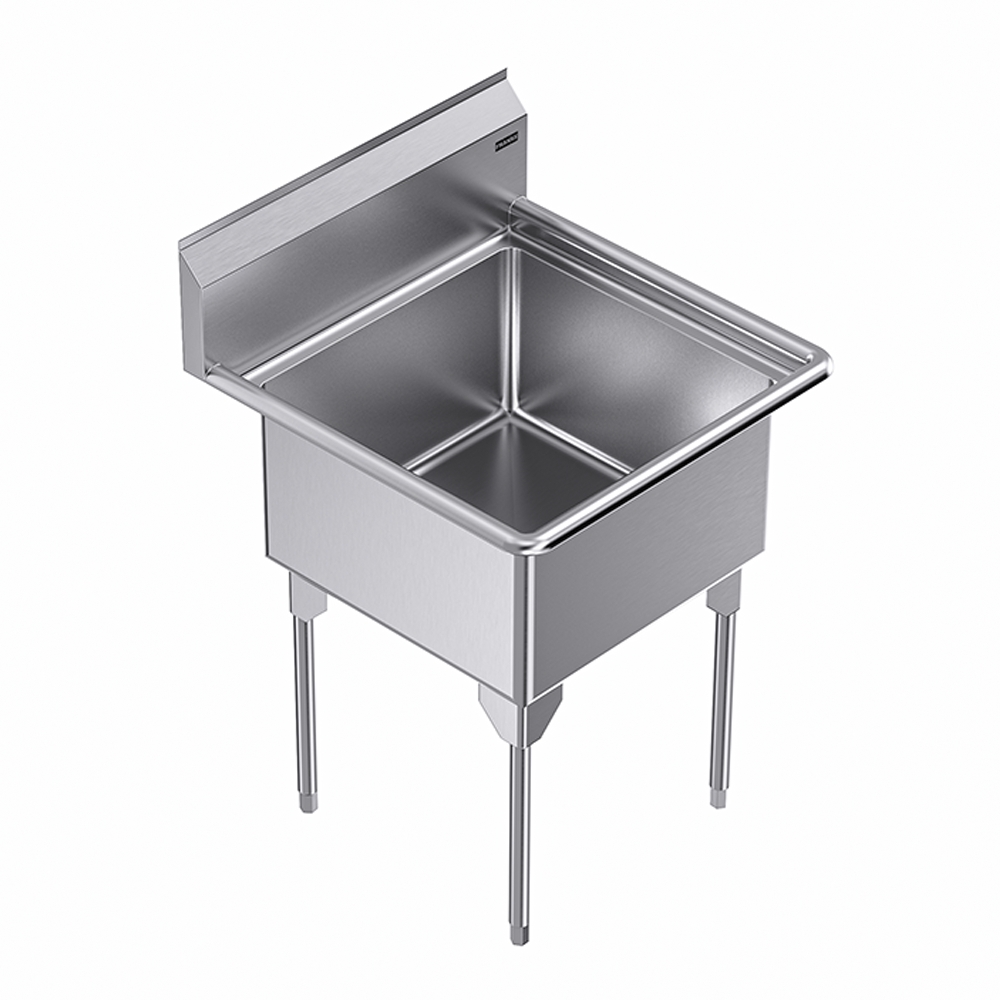 Franke WSL2424-1-2 World Class Series 14 Gauge Single Sink