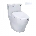 TOTO MW6264736CEFGA#01 Aimes Washlet+ S7A One Piece Toilet Cotton