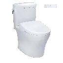 TOTO MW4364736CEMFGNA#01 Aquia IV Cube Washlet S7A Two Piece Toilet Cotton