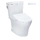 TOTO MW4484726CEMFGN#01 Aquia IV Arc Washlet+ S7 Two Piece Toilet Cotton