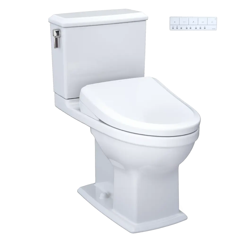 TOTO MW4944734CEMFGA#01 Connelly Washlet+ S7A Two Piece Toilet Cotton
