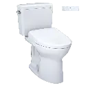 TOTO MW7764726CSGA#01 Drake Washlet+ S7 Two Piece Toilet Cotton