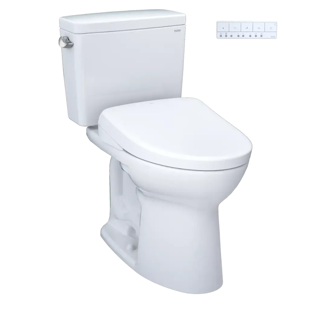 TOTO MW7764736CSFGA#01 Drake Washlet+ S7A Two Piece Toilet Cotton